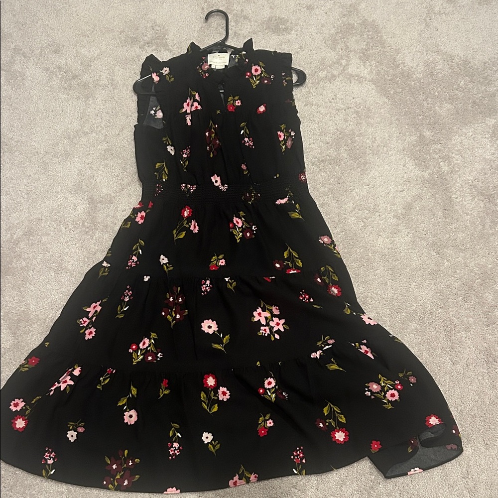 Kate Spade “In Bloom” Smocked Waist Dress